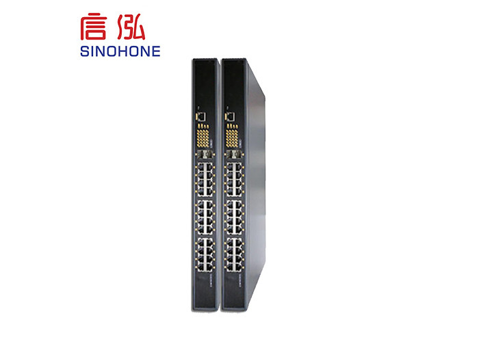 24 Port Fiber Optic Network Switch SFP 1000M Gigabit 38.6Mpps