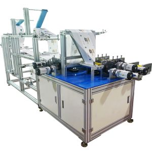 Fully Automatic 3D Positioning Mask Machine 300pcs / Min PLC Control