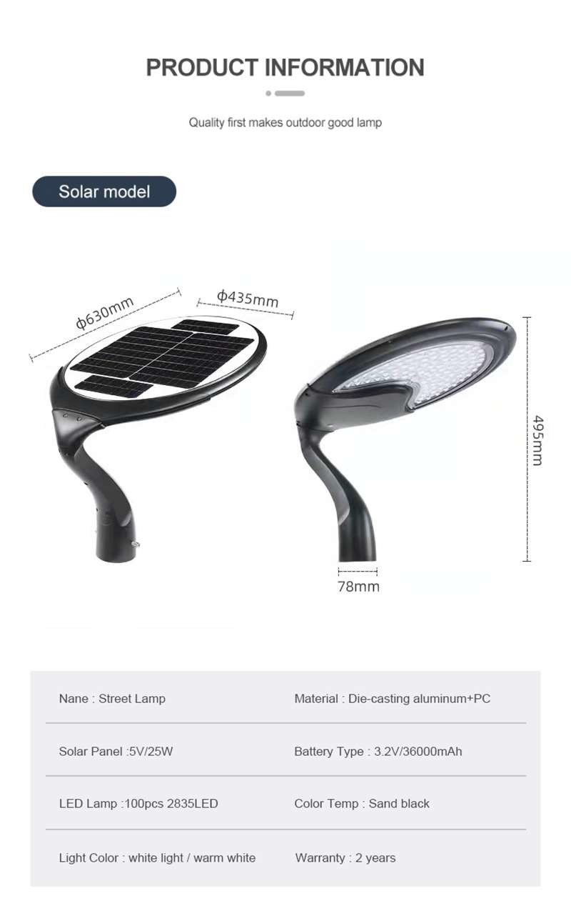 Waterproof Solar Street Lights Outdoor Motion Sensor Lamp Garden Wall