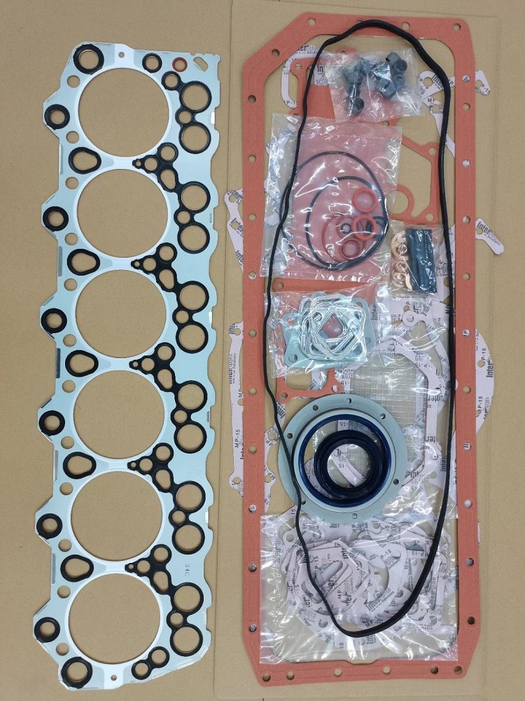 SK200-6E Cylinder Head Gasket Set For Mitsubishi