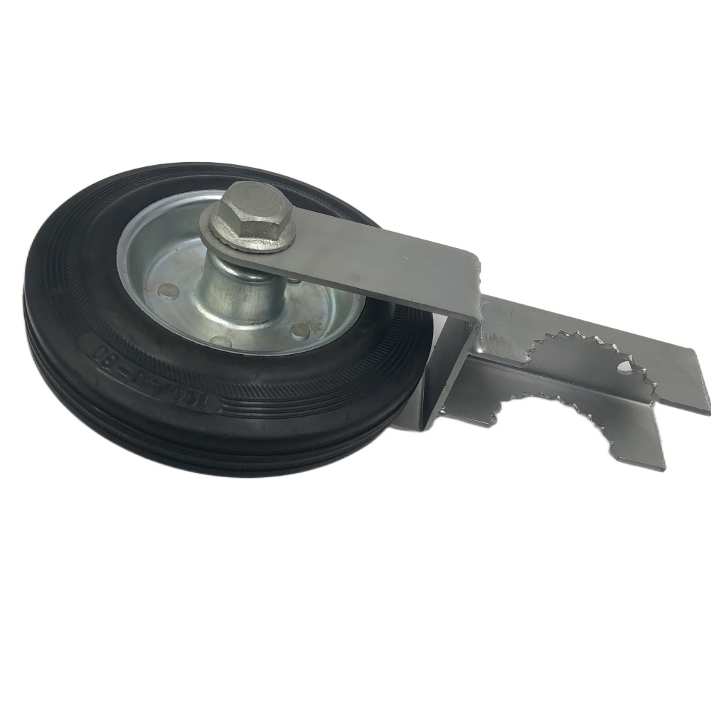 6inch Hot Galvanized Gate Wheel for Heavy Duty Sliding Gates in Outdoors Hardware