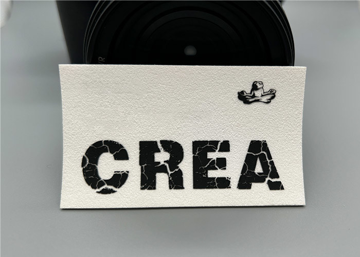 Good Washable White Microfiber Screen Printed Patches With Matte Silicone Logo