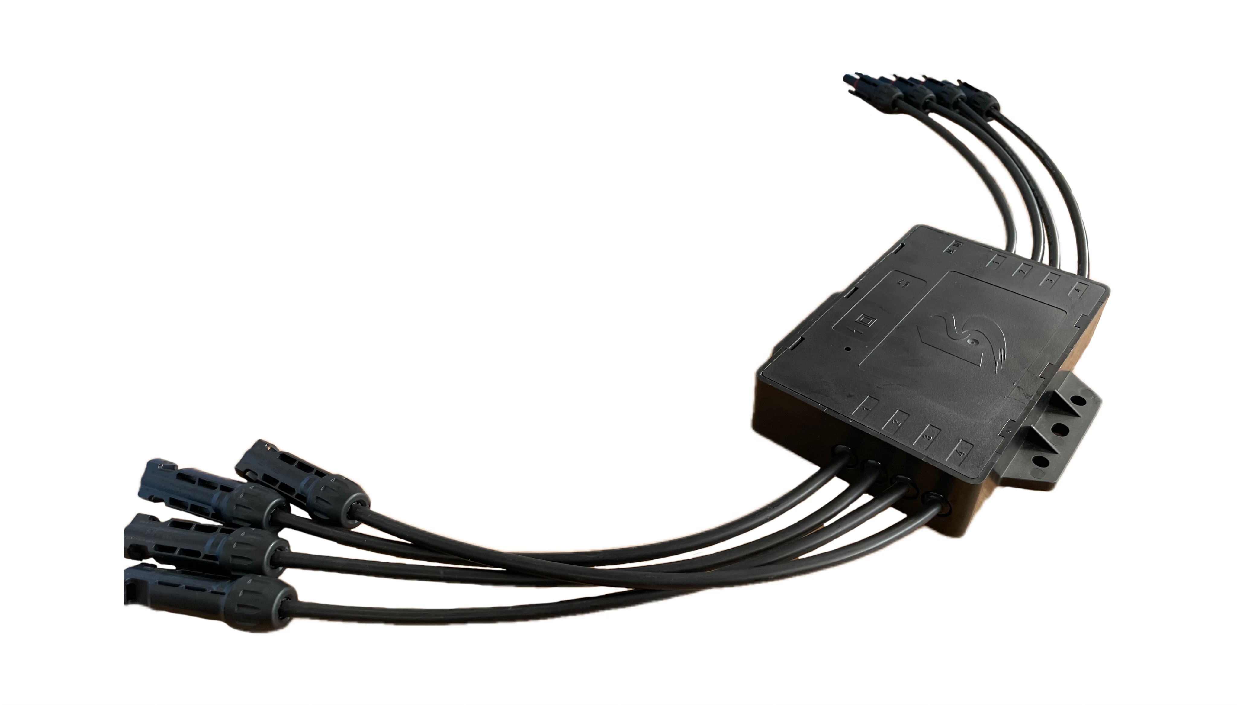 PLC Communication IP67 PV Rapid Shutdown Emitter Black Color 100V - 240V