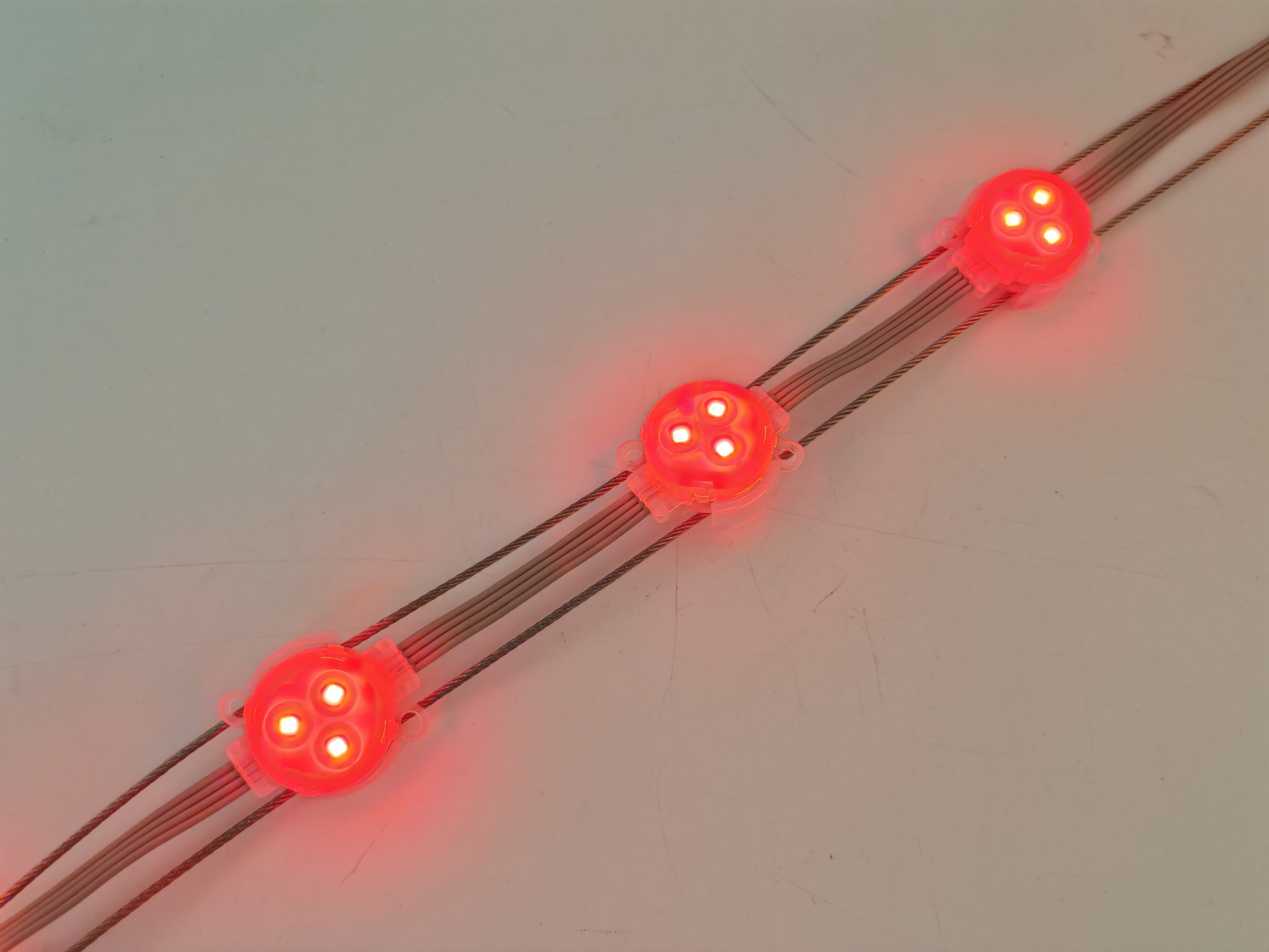Decorative IP67 Waterproof SMD 5050 Light Point Lights 20mm LED Pixel with Aluminum Profile
