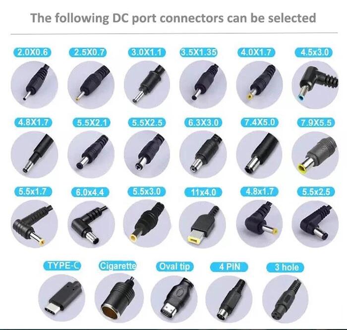 84w 12v Dc 7a AC DC Power Supply Adapter Over Voltage Protection
