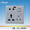 Buy cheap LK2015B 8 pin1gang functional universal Bangladesh socket from wholesalers