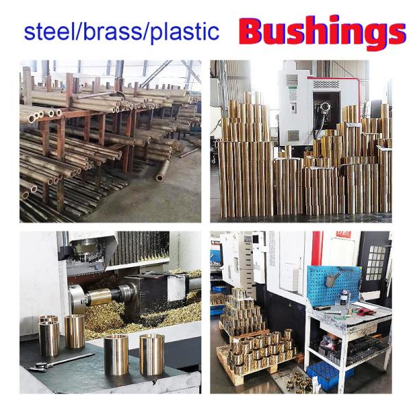 Bronze Aluminum Aerospace CNC Machine Sleeve Bushing 304SS Stainless Steel