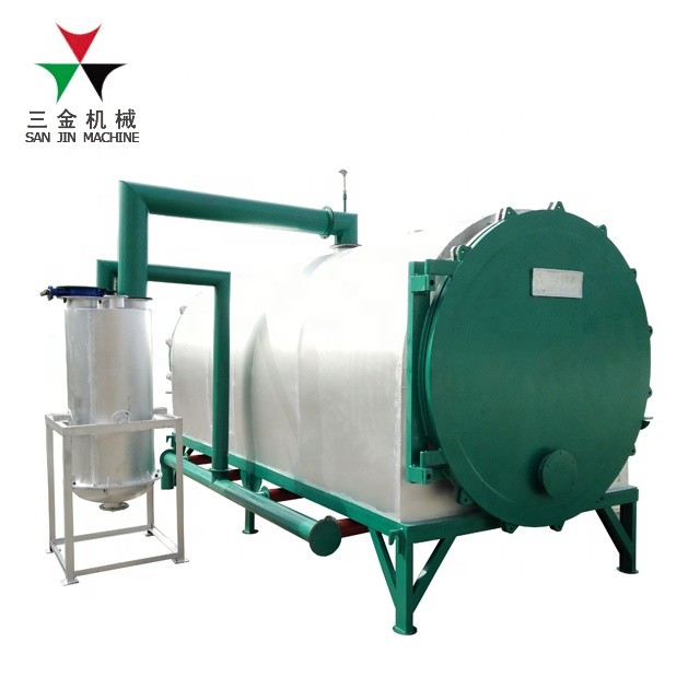 Wood Log Horizontal Airflow Carbonization Furnace For Charcoal BBQ