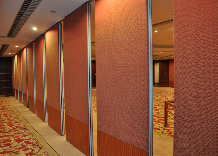 Ceiling Suspended Decorative Modern Movable Mound Proof Partition Wall With Rails