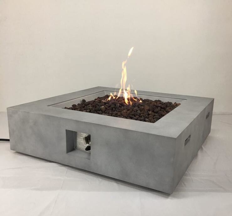 Factory price home decoration real flame LPG NPG propane outdoor gas fireplace fire pit bowls