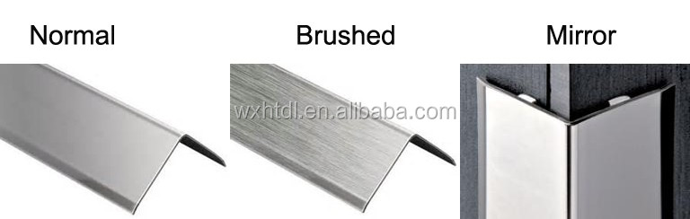 Decorative Stainless Steel Trim Tile Corner Trim 20mm 8mm