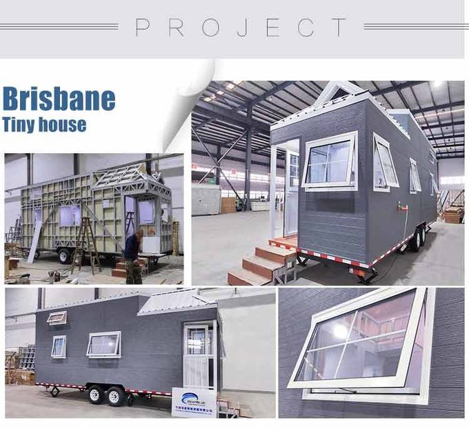 Modular Prefab Light Steel Tiny House On Wheels: Innovative Design