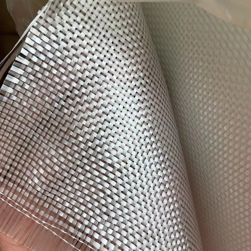 White Woven Fiberglass Cloth Insulation Heat Preservation