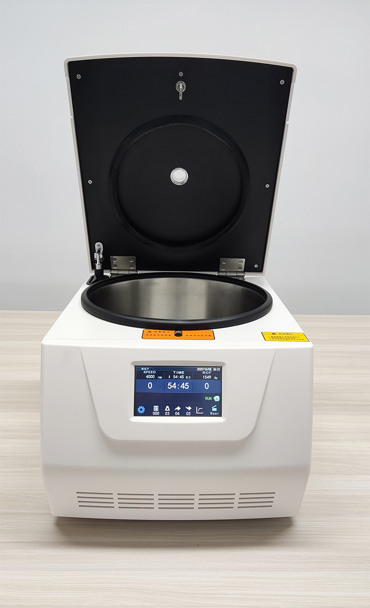 Classification Laboratory Centrifuge Metal 4000-18000rpm High Capacity Optional Speed