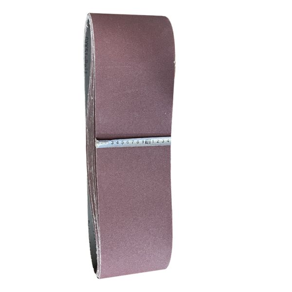 Bulk Ceramic Aluminium Oxide 6x48 Belt Sandpaper Self Sharpen Cotton Polyester Blend Back
