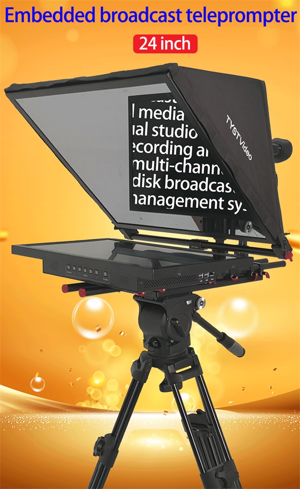 24 Inch Bestview Teleprompter Vidro The Ideal Choice for TV Broadcast Studio Prompter