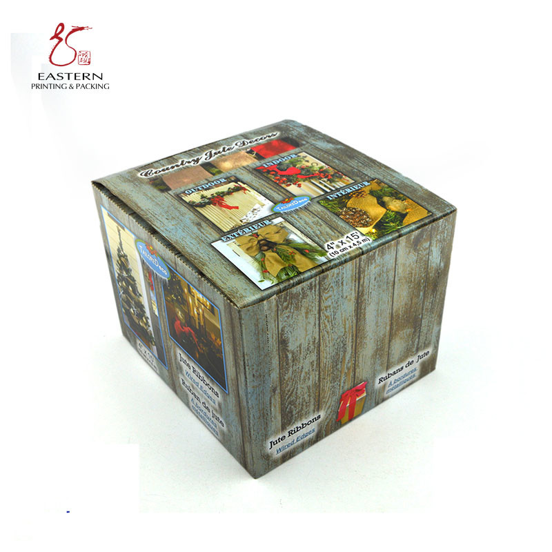 Pantone Color Packaging Display Boxes , Countertop Display Cases Handmade