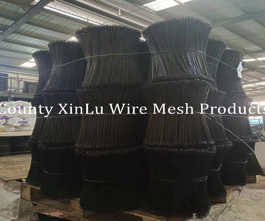 Rebar Double Loop Tie Wire 12cm Length Twin LoopTie Wire Anti Corrosion For Binding