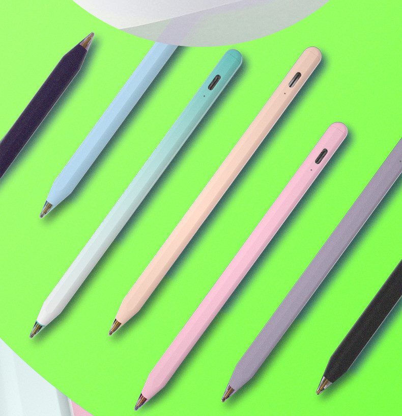 Colorful Smart Stylus Pen For IPad With Magnetic Wireless Charging