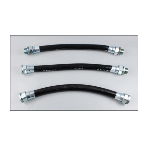 ATEX Flexible Conduit Explosion-Proof Flexible Rubber Hose Threaded Metal Connection Custom Cutting Service