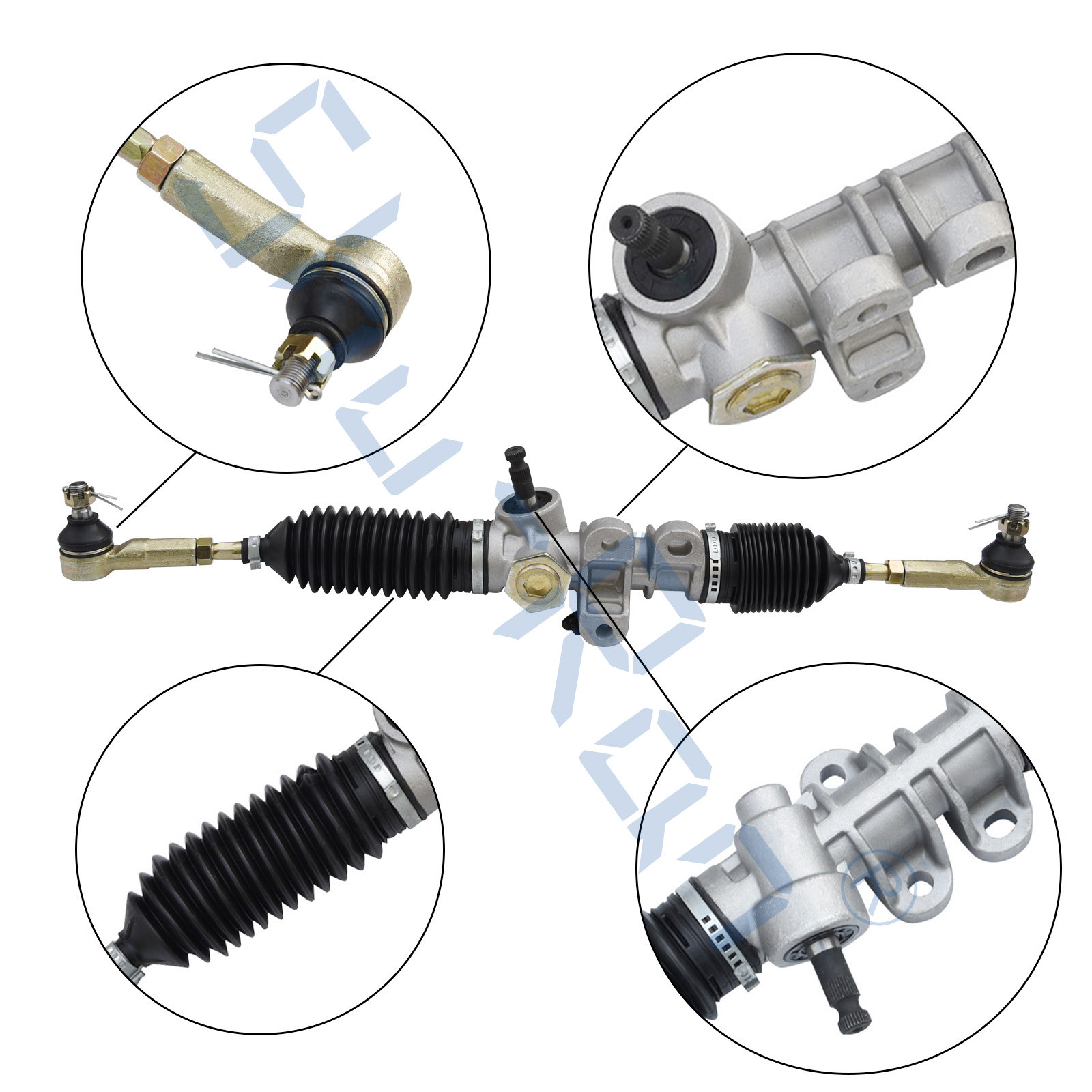 Golf Cart Steering Gear Box Assembly for Golf Cart EZGO RXV 2008-up