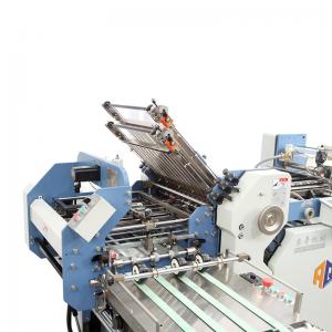 Buy cheap Automatic A4 Size Paper Folding Machine With Gear Driving High Speed product