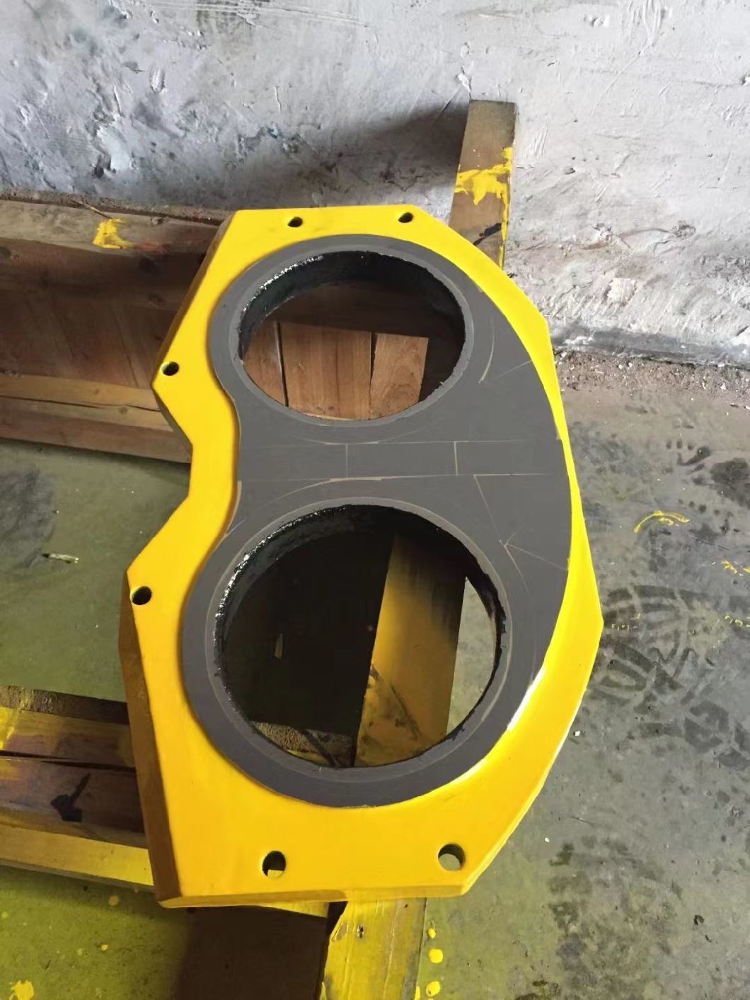 Factory Delivery Schwing Putzmeister Concrete Pump Glass Plate Spectacles Plate