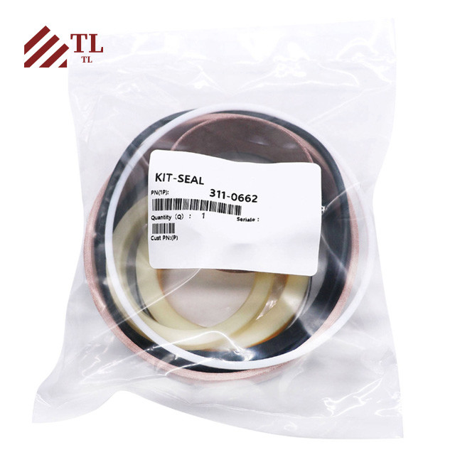 Hydraulic Cylinder SEAL KIT 311-0662 Parts Excavator Boom/Arm Cylinder Seal Kit on sale