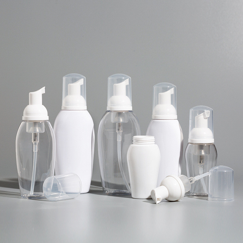 White Plastic Lotion Bottles With Pump Empty Lotion Pump Bottles 15 Ml 100 Ml 120ml 4oz 6oz 8oz