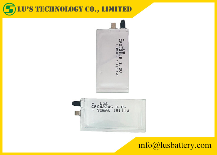 Primary Lithium Battery 3.0V 1250mah CP265045 Customized Terminals