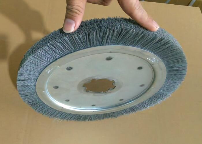 High Performance 12 Inch Abrasive Nylon Wire Silicon Carbide Deburring Brush
