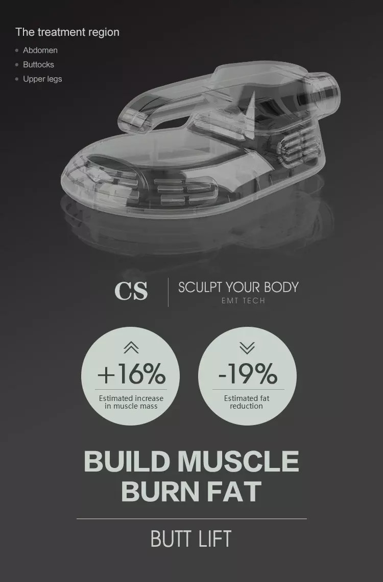 Air Cooling Body Sculpting Machine Hiemt Beautiful Muscle Machine