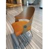 Buy cheap Golden SS Frame Fabric Upholstery Hotel Restaurant Furniture Hotel Dining Room from wholesalers