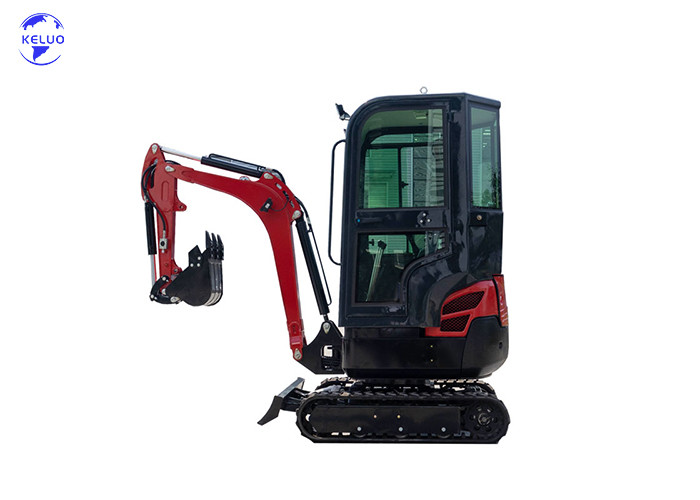 1800kg Crawler Mini Excavator 1.8t Hydraulic Digger For Roadworking