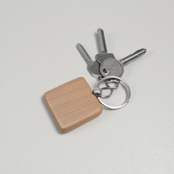 Handcrafted Various Styles Wood Keychains Finest Quality for Decoration