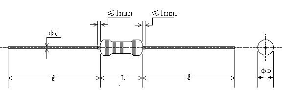Fixed 5 Watt Metal Oxide Resistors High Voltage Wirewound Fuse Resistor