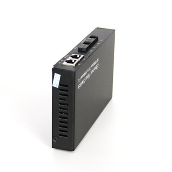 SC CATV Single Mode 10KM Fiber Media Converter RJ45