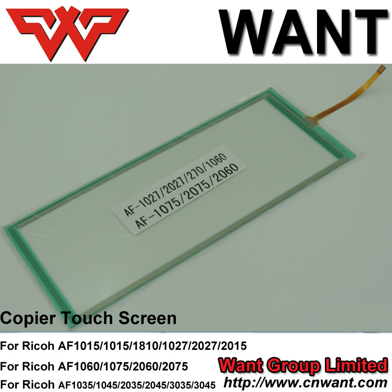 Copier spare parts wholesaler for Ricoh Aficio 1027 AF1023 AF1035 AF1045 Touch Panel Touch screen with High Quality