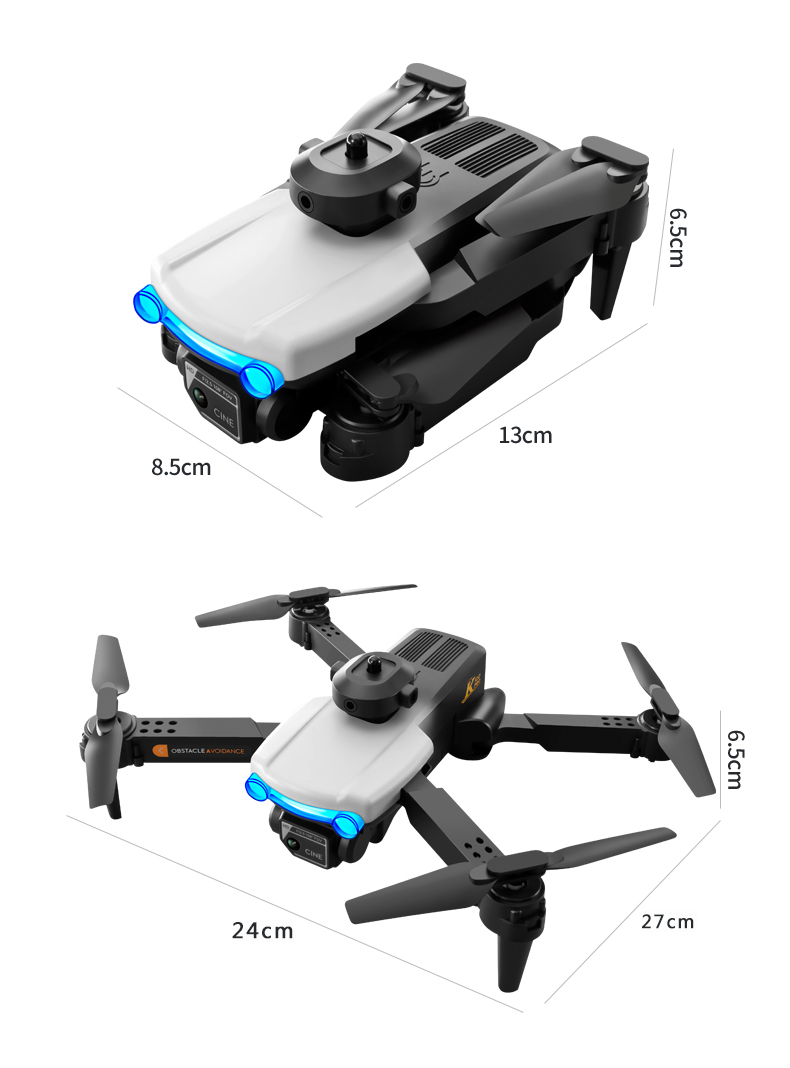 Elfbar Vapers E88 Pro Mini Drone Camera K102 PRO 4K HD Optical Flow Camera Drone with Obstacle Avoidance