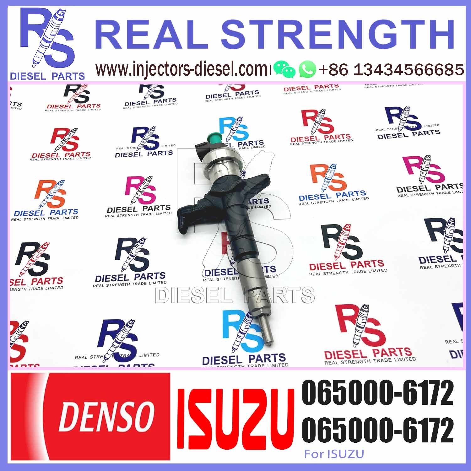 0650006172 8980558632 065000-6172 8-98055863-2 Common Rail Diesel Fuel Injector Main Pump Diesel Injector