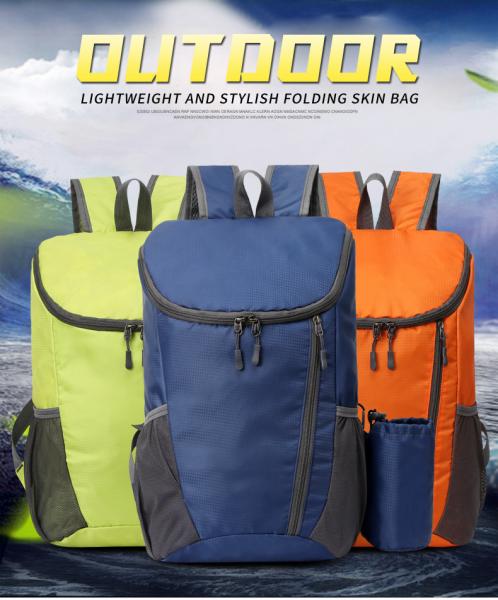 23L Foldable Mountaineering Bag Ultralight Outdoor Cycling Rucksack Travel