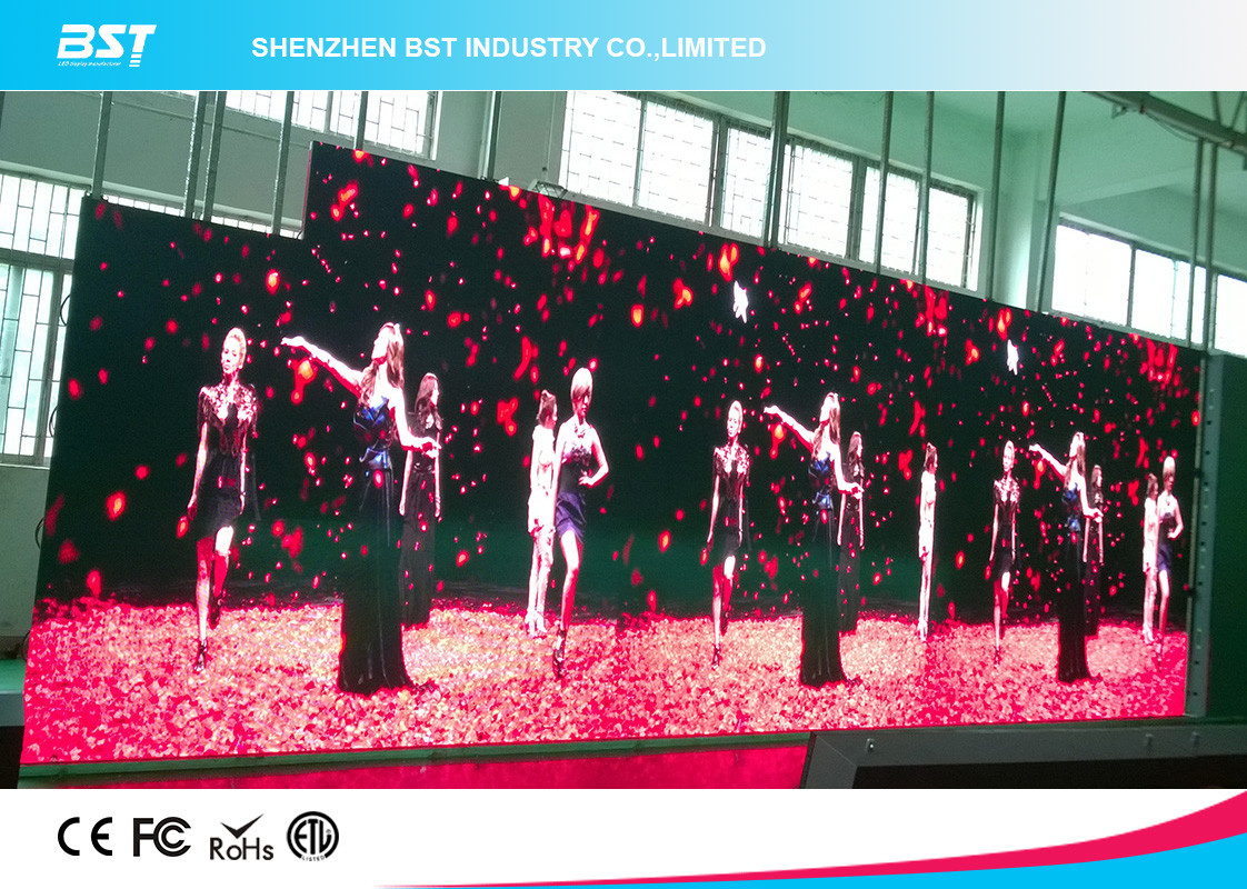 P7.62 Indoor Full Color Led Screen Module 32 X 16pixel / 244mm X 122mm For Stage