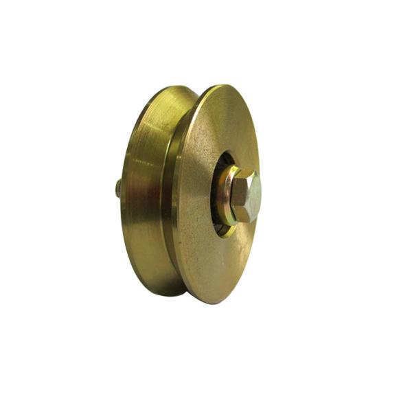 Double Bearings V Groove Sliding Gate Wheel With Bolt