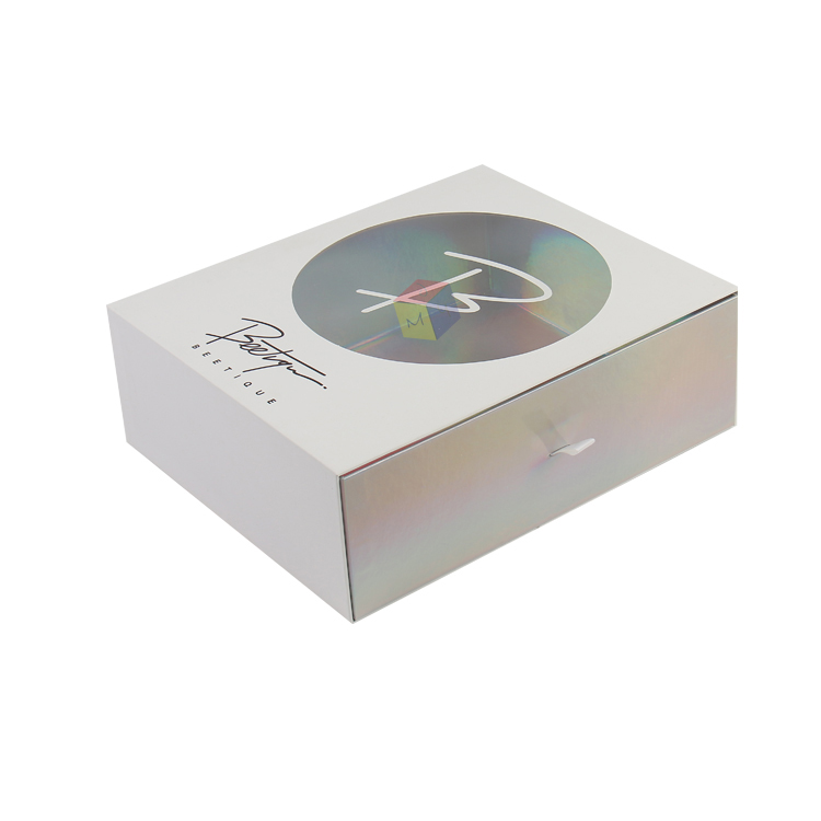 Custom Logo Skincare Pull Out Drawer Sliding Gift Box for Cosmetic Products Eco-Friendly
