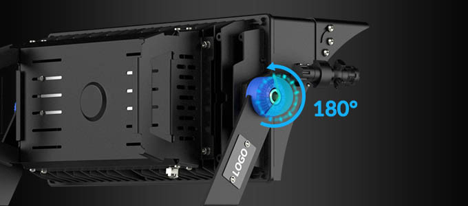 1000W LED Sports Lights 15 30 45 Degree Stadium Sport Court Lighting For Architectural Illumination