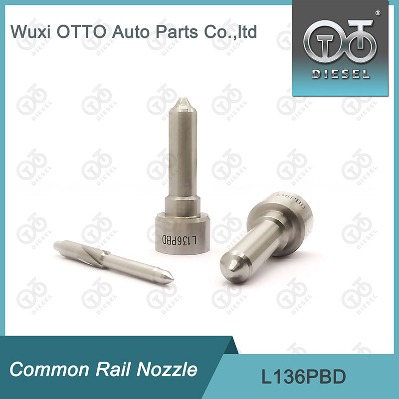 L136PBD Delphi Common Rail Nozzle For Injectors R02501Z / EJBR03001D / 00403Z