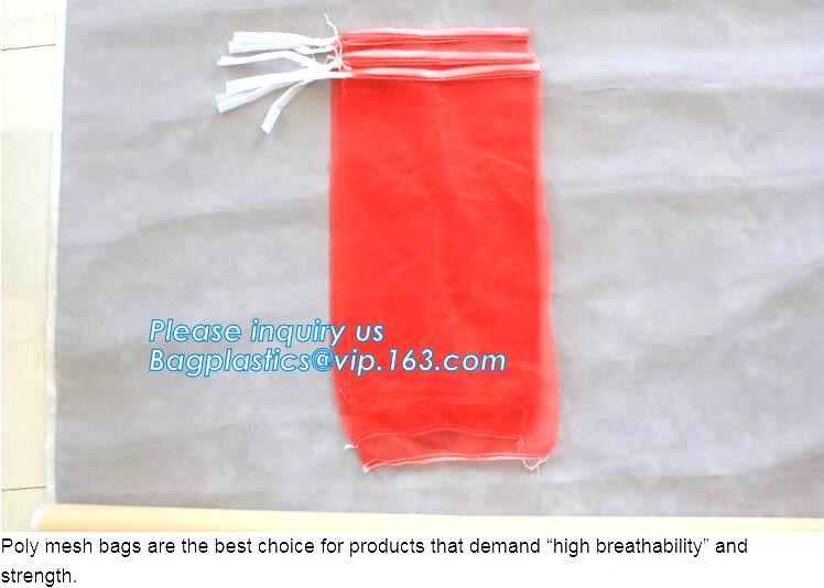PE Knitted mesh bag and Raschel mesh bag,Factory Price Supply Plastic Pe Raschel Monifilament Date Mesh Net Bags, bageas
