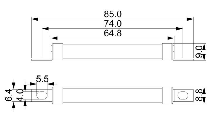 High Rupturing Capacity Fuse British Standard Fuses UL Certified BS88 Fuse Made in China