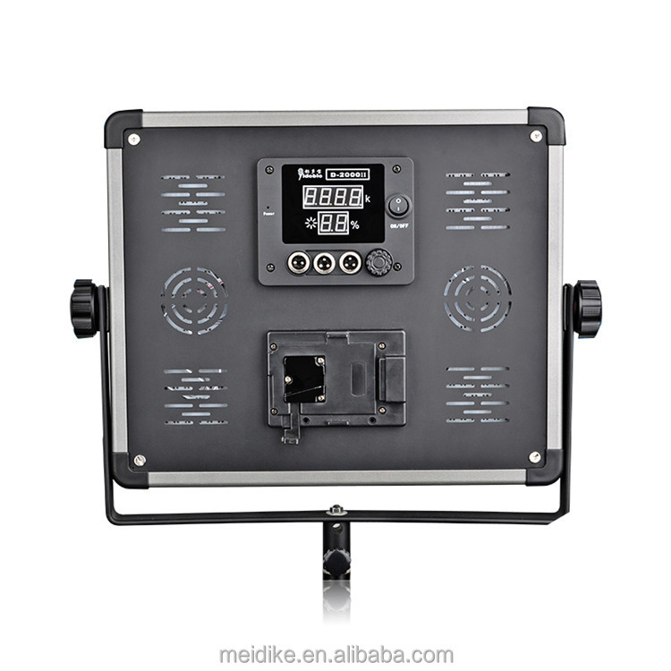 80W D-1080II Professional Video Lighting Kit LCD Film Lighting Equipment With Light Stand