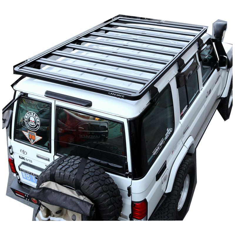 Universal 4X4 Aluminium Steel Cargo Carrier Basket Roof Rack for SUV Jimny Fj Cruiser 4runner 1540X1425mm